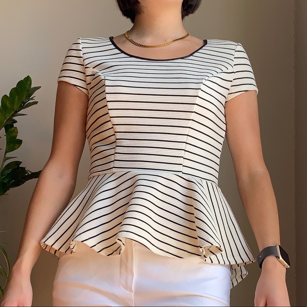 Target peplum top.
